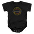 CHEVROLET/GENUINE CHEVY PARTS DISTRESSED SIGN - INFANT SNAPSUIT - BLACK
