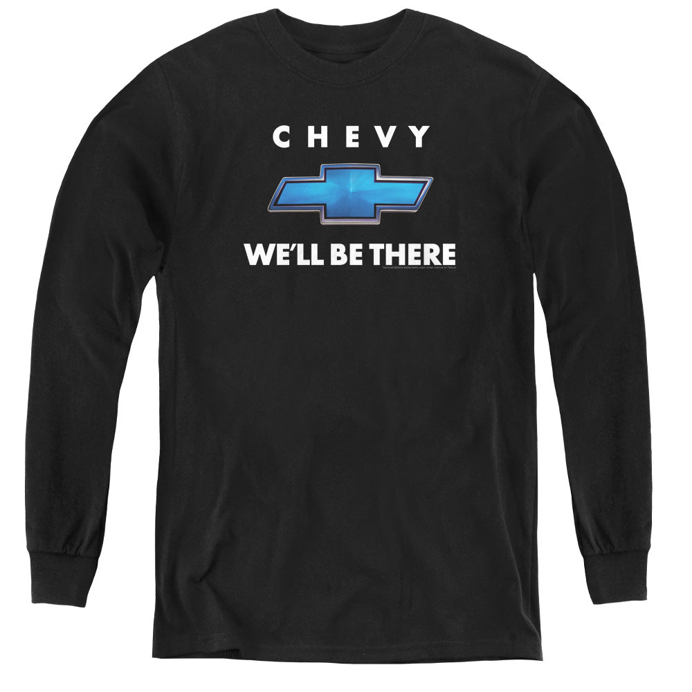 CHEVROLET/WELL BE THERE - YOUTH LONG SLEEVE TEE - BLACK