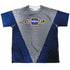 CHEVROLET/SHINY CHEVY LOGO (FRONT/BACK PRINT) - S/S YOUTH POLY CREW - MULTI