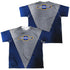 CHEVROLET/SHINY CHEVY LOGO (FRONT/BACK PRINT) - S/S YOUTH POLY CREW - MULTI