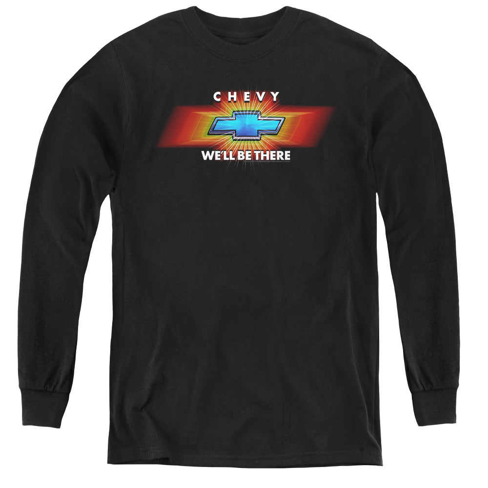 CHEVROLET/CHEVY WELL BE THERE TV SPOT - YOUTH LONG SLEEVE TEE - BLACK