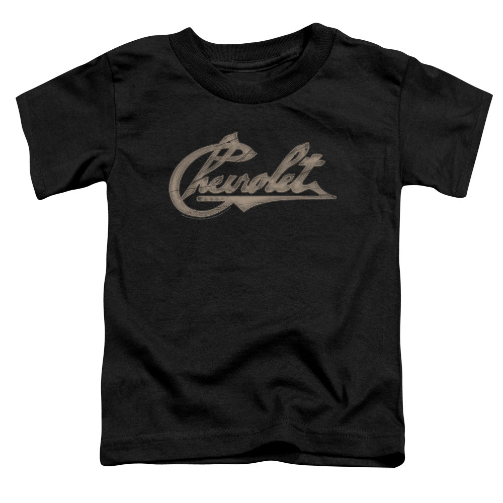CHEVROLET/CHEVY SCRIPT - S/S TODDLER TEE - BLACK