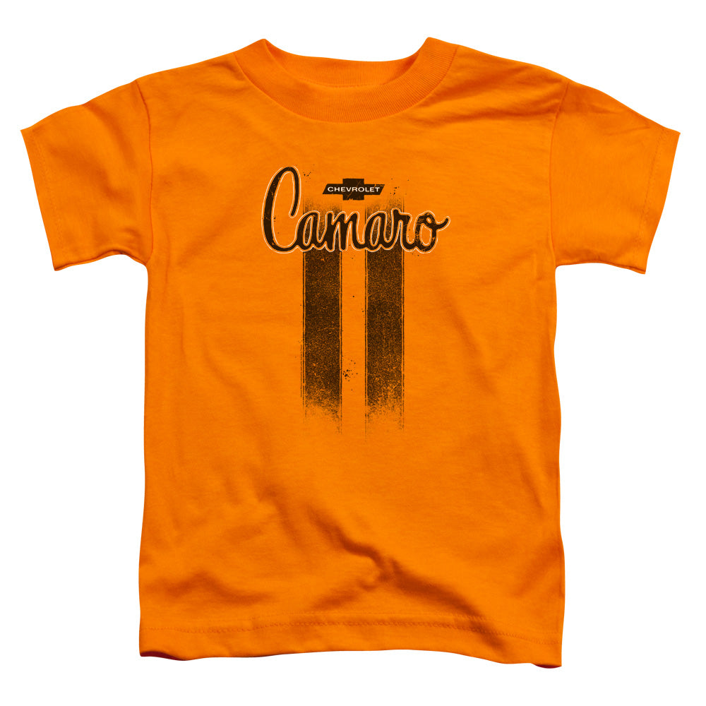 CHEVROLET/CAMARO STRIPES - S/S TODDLER TEE - ORANGE