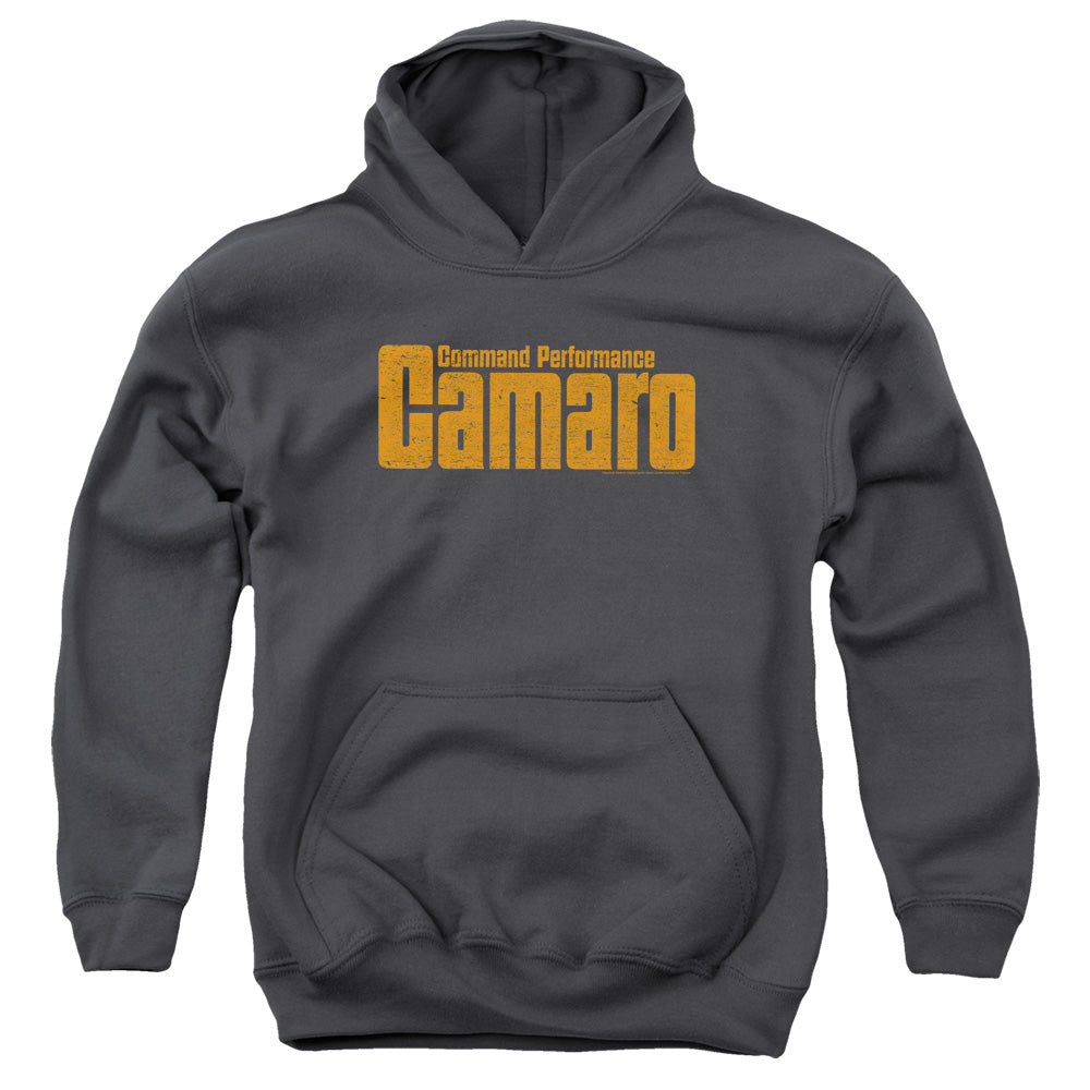 CHEVROLET/COMMAND PERFORMANCE - YOUTH PULLOVER HOODIE - CHARCOAL