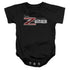 CHEVROLET/Z28 LOGO - INFANT SNAPSUIT - BLACK