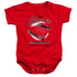 CHEVROLET/RETRO CAMARO - INFANT SNAPSUIT - RED