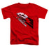 CHEVROLET/SPLIT WINDOW STING RAY - S/S TODDLER TEE - RED