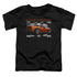 CHEVROLET/ORANGE Z06 VETTE - S/S TODDLER TEE - BLACK