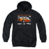 CHEVROLET/ORANGE Z06 VETTE - YOUTH PULLOVER HOODIE - BLACK