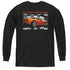 CHEVROLET/ORANGE Z06 VETTE - YOUTH LONG SLEEVE TEE - BLACK