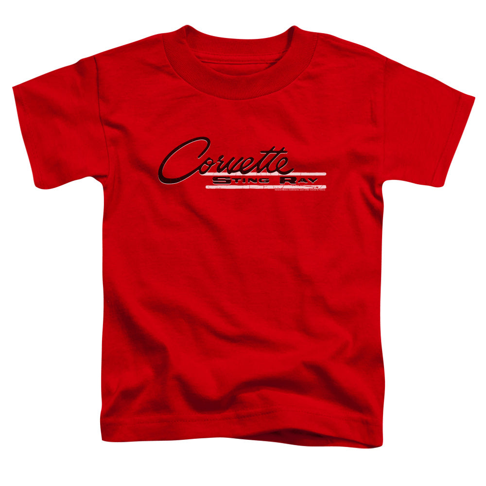 CHEVROLET/RETRO STINGRAY - S/S TODDLER TEE - RED