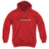 CHEVROLET/RETRO STINGRAY - YOUTH PULLOVER HOODIE - RED