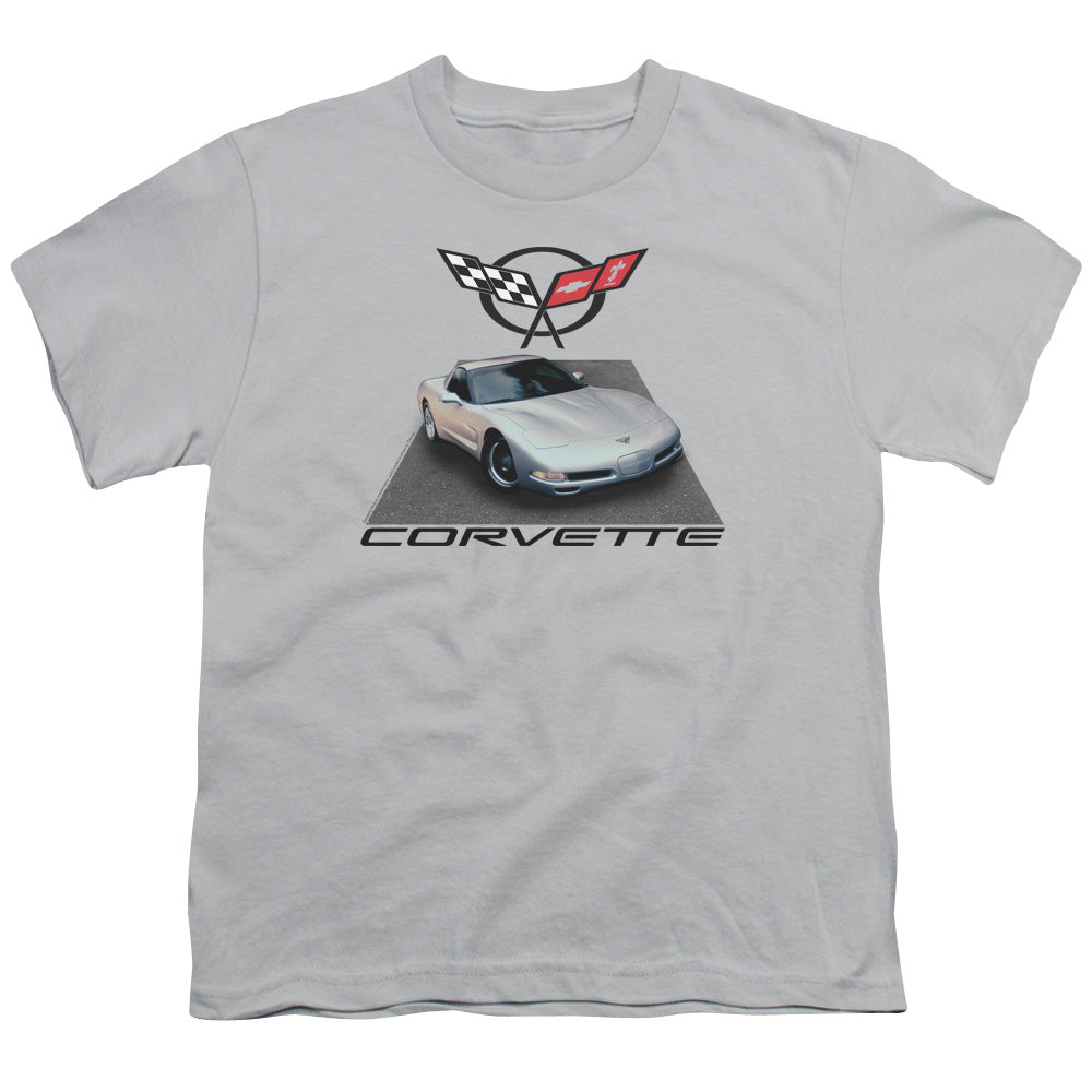 CHEVROLET/SILVER 01 VETTE - S/S YOUTH 18/1 - SILVER