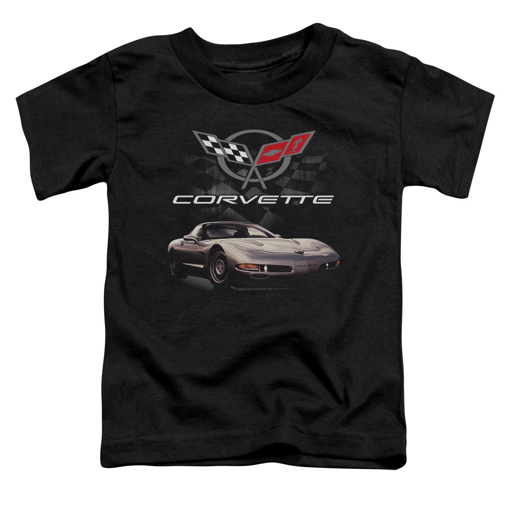 CHEVROLET/CHECKERED PAST - S/S TODDLER TEE - BLACK