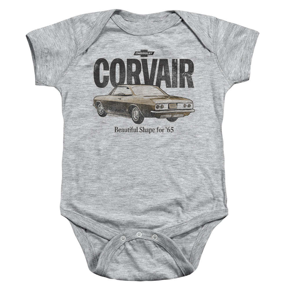 CHEVROLET/RETRO CORVAIR - INFANT SNAPSUIT - ATHLETIC HEATHER