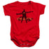 CHEVROLET/TOUGH TO TAME - INFANT SNAPSUIT - RED
