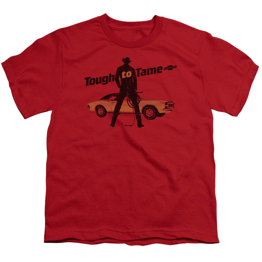 CHEVROLET/TOUGH TO TAME - S/S YOUTH 18/1 - RED
