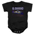 CHEVROLET/EL CAMINO 85 - INFANT SNAPSUIT - BLACK