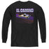 CHEVROLET/EL CAMINO 85 - YOUTH LONG SLEEVE TEE - BLACK