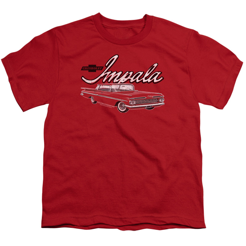 CHEVROLET/CLASSIC IMPALA - S/S YOUTH 18/1 - RED