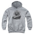 CHEVROLET/MONTE CARLO DRAWING - YOUTH PULLOVER HOODIE - ATHLETIC HEATHER