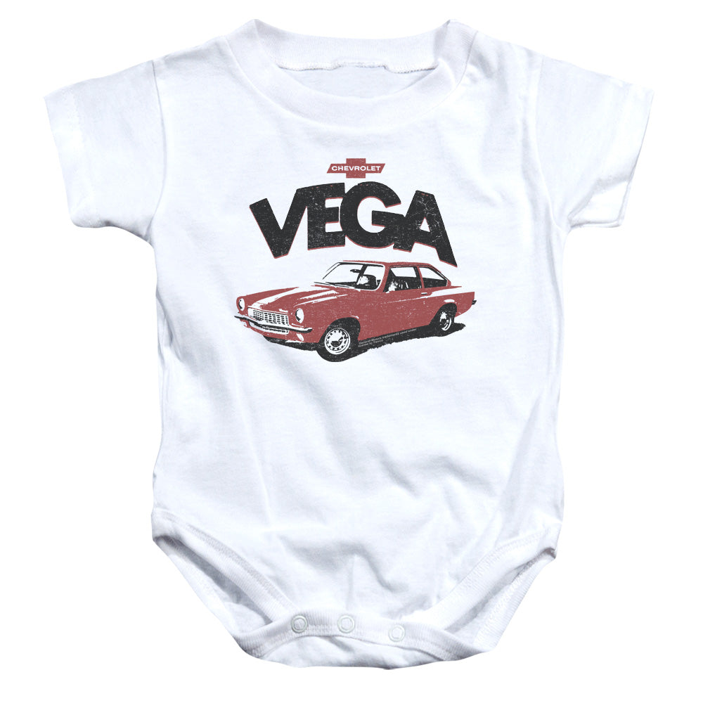 CHEVROLET/ROUGH VEGA - INFANT SNAPSUIT - WHITE