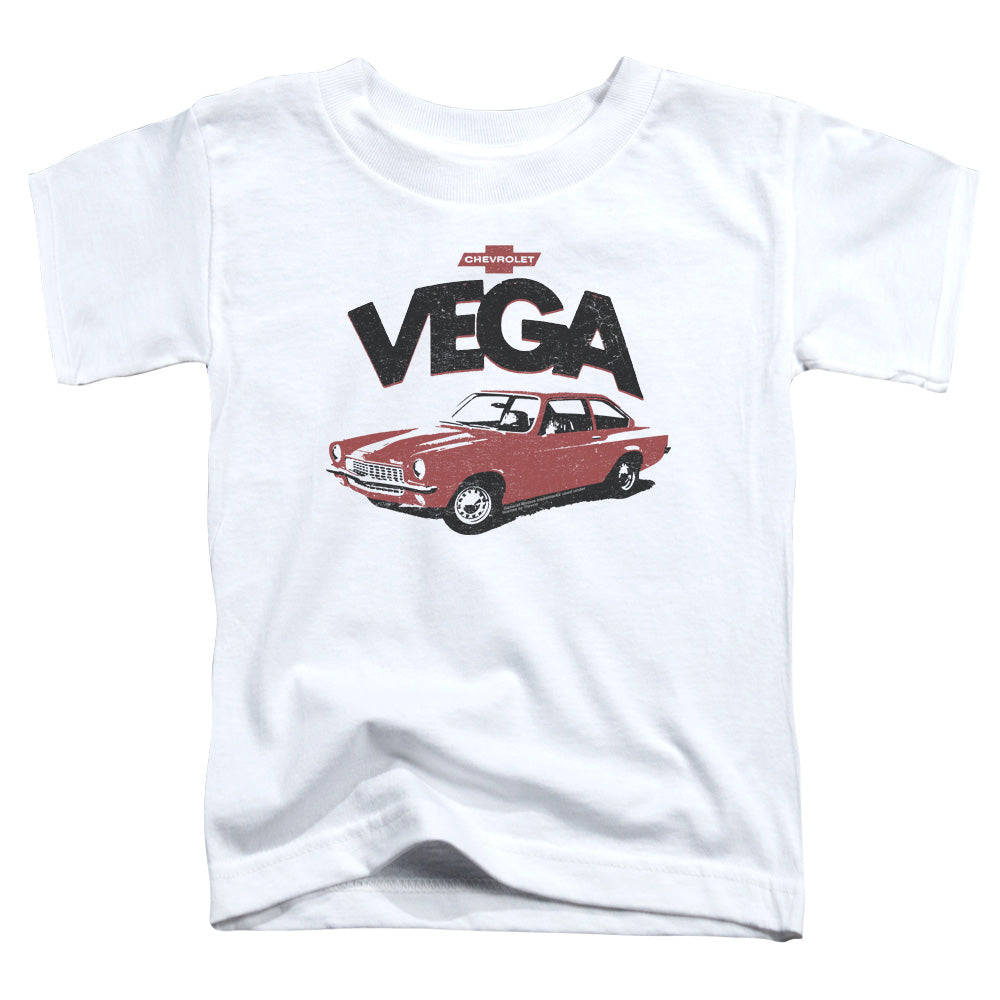 CHEVROLET/ROUGH VEGA - S/S TODDLER TEE - WHITE