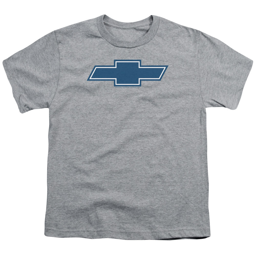 CHEVROLET/SIMPLE VINTAGE BOWTIE - S/S YOUTH 18/1 - ATHLETIC HEATHER