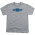CHEVROLET/SIMPLE VINTAGE BOWTIE - S/S YOUTH 18/1 - ATHLETIC HEATHER