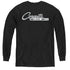 CHEVROLET/CHROME STINGRAY LOGO - YOUTH LONG SLEEVE TEE - BLACK