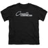 CHEVROLET/CHROME STINGRAY LOGO - S/S YOUTH 18/1 - BLACK
