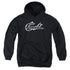 CHEVROLET/CHROME VINTAGE CHEVY BOWTIE - YOUTH PULLOVER HOODIE - BLACK