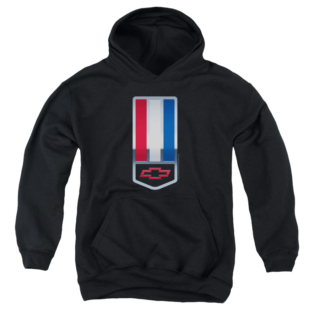 CHEVROLET/1998 CAMARO NAMEPLATE - YOUTH PULLOVER HOODIE - BLACK