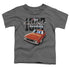 CHEVROLET/CLASSIC CAMARO - S/S TODDLER TEE - CHARCOAL