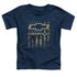 CHEVROLET/CAMO FLAG - S/S TODDLER TEE - NAVY