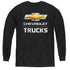 CHEVROLET/TRUCKS - YOUTH LONG SLEEVE TEE - BLACK