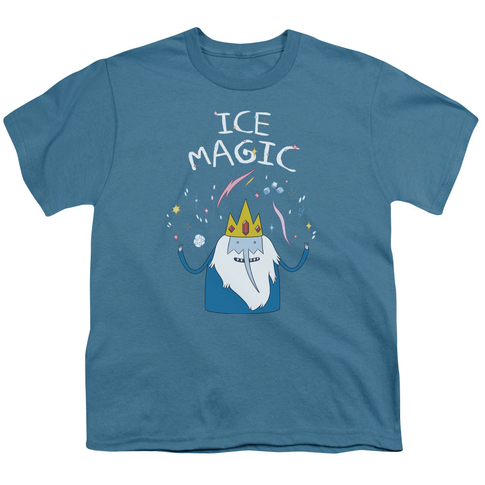 ADVENTURE TIME/ICE MAGIC - S/S YOUTH 18/1 - SLATE