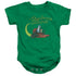 REGULAR SHOW/MOWER - INFANT SNAPSUIT - KELLY GREEN