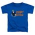 JOHNNY BRAVO/JOHNNY LOGO - S/S TODDLER TEE - ROYAL BLUE