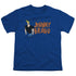 JOHNNY BRAVO/JOHNNY LOGO - S/S YOUTH 18/1 - ROYAL BLUE