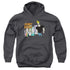 JOHNNY BRAVO/JOHNNY & FRIENDS - YOUTH PULLOVER HOODIE - CHARCOAL