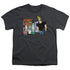 JOHNNY BRAVO/JOHNNY & FRIENDS - S/S YOUTH 18/1 - CHARCOAL