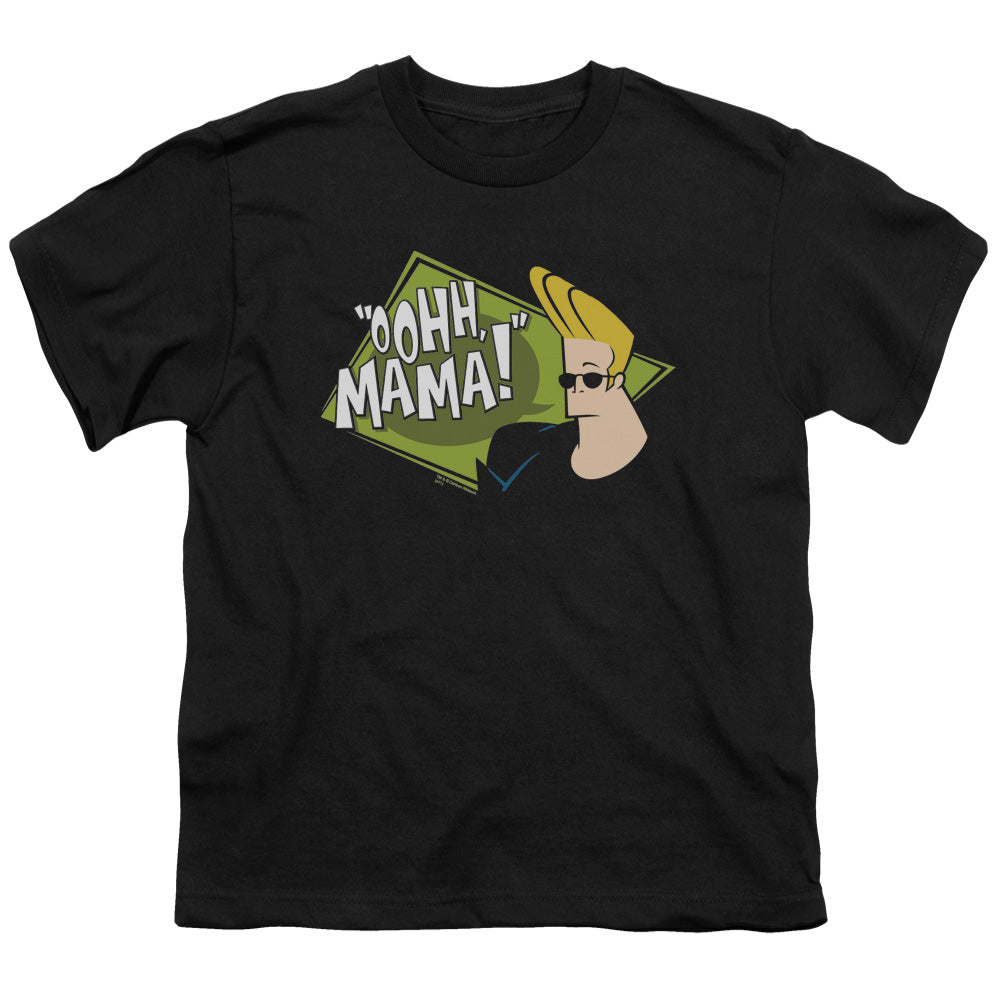 JOHNNY BRAVO/OOHH MAMA - S/S YOUTH 18/1 - BLACK