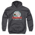 COURAGE THE COWARDLY DOG/COURAGE - YOUTH PULLOVER HOODIE - CHARCOAL