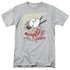 COURAGE THE COWARDLY DOG/SCAREDY DOG - S/S ADULT 18/1 - ATHLETIC HEATHER