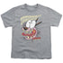 COURAGE THE COWARDLY DOG/SCAREDY DOG - S/S YOUTH 18/1 - ATHLETIC HEATHER