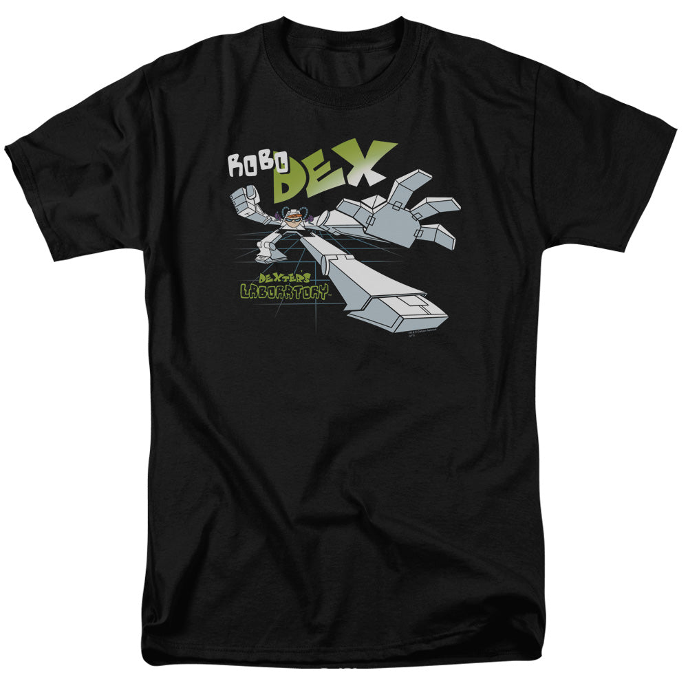 DEXTERS LABORATORY/ROBO DEX - S/S ADULT 18/1 - BLACK