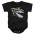 DEXTERS LABORATORY/ROBO DEX - INFANT SNAPSUIT - BLACK