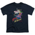 COW AND CHICKEN/SUPER COW - S/S YOUTH 18/1 - NAVY