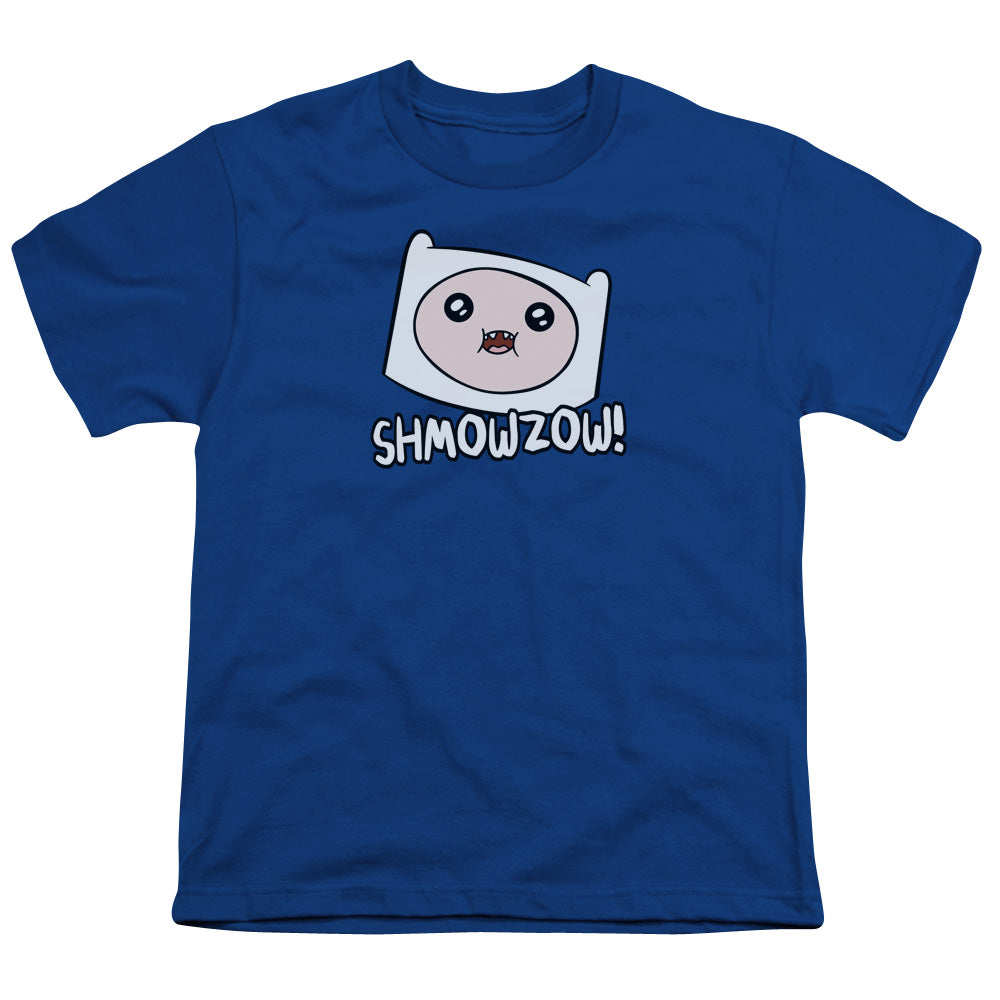 ADVENTURE TIME/SHMOWZOW - S/S YOUTH 18/1 - ROYAL BLUE